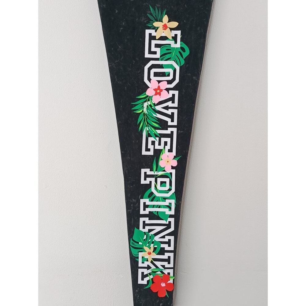 Victoria's Secret/Pink Floral Tie Dye High Waist Leggings Black Size L NWOT - Picture 15 of 15